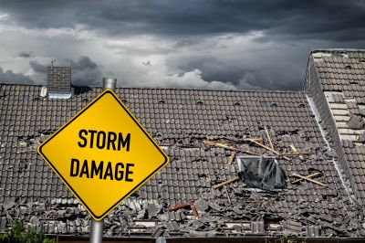 Roof Damage Restoration detail